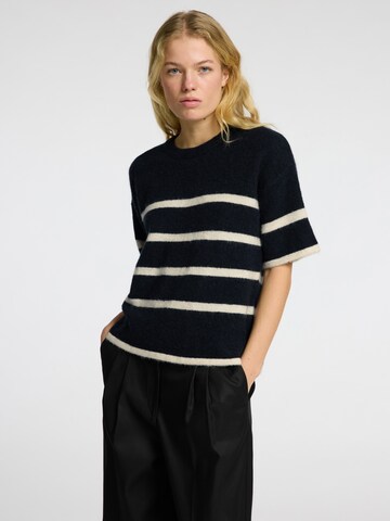 SELECTED FEMME Pulover | modra barva