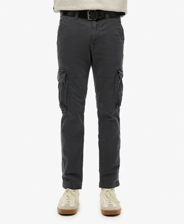 Superdry Regular Cargo trousers 'Core' in Grey: front