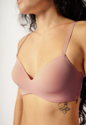 Skiny T-shirt Bra in Beige