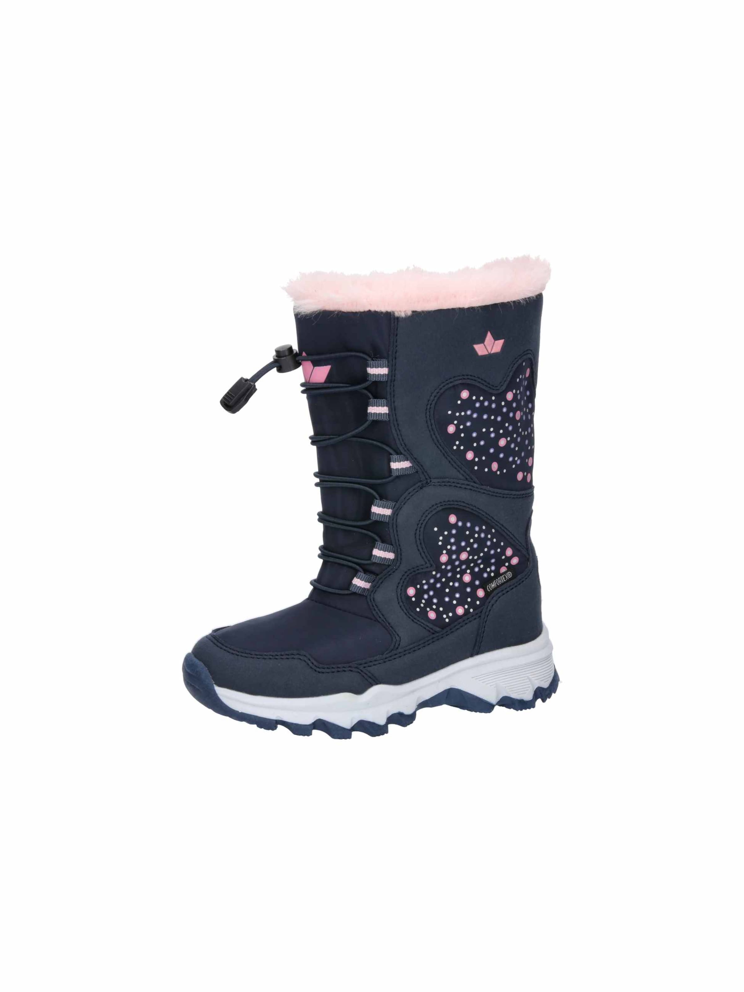 LICO Snow Boots 'Fanie' in Blue: front