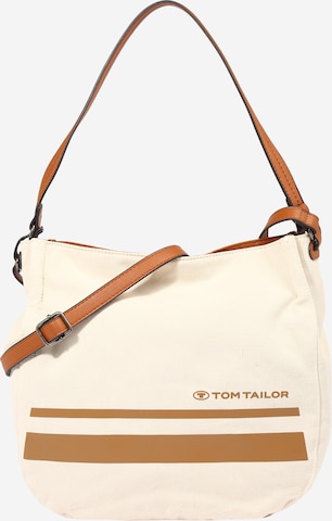 Sac à bandoulière 'Ella' TOM TAILOR en beige : devant