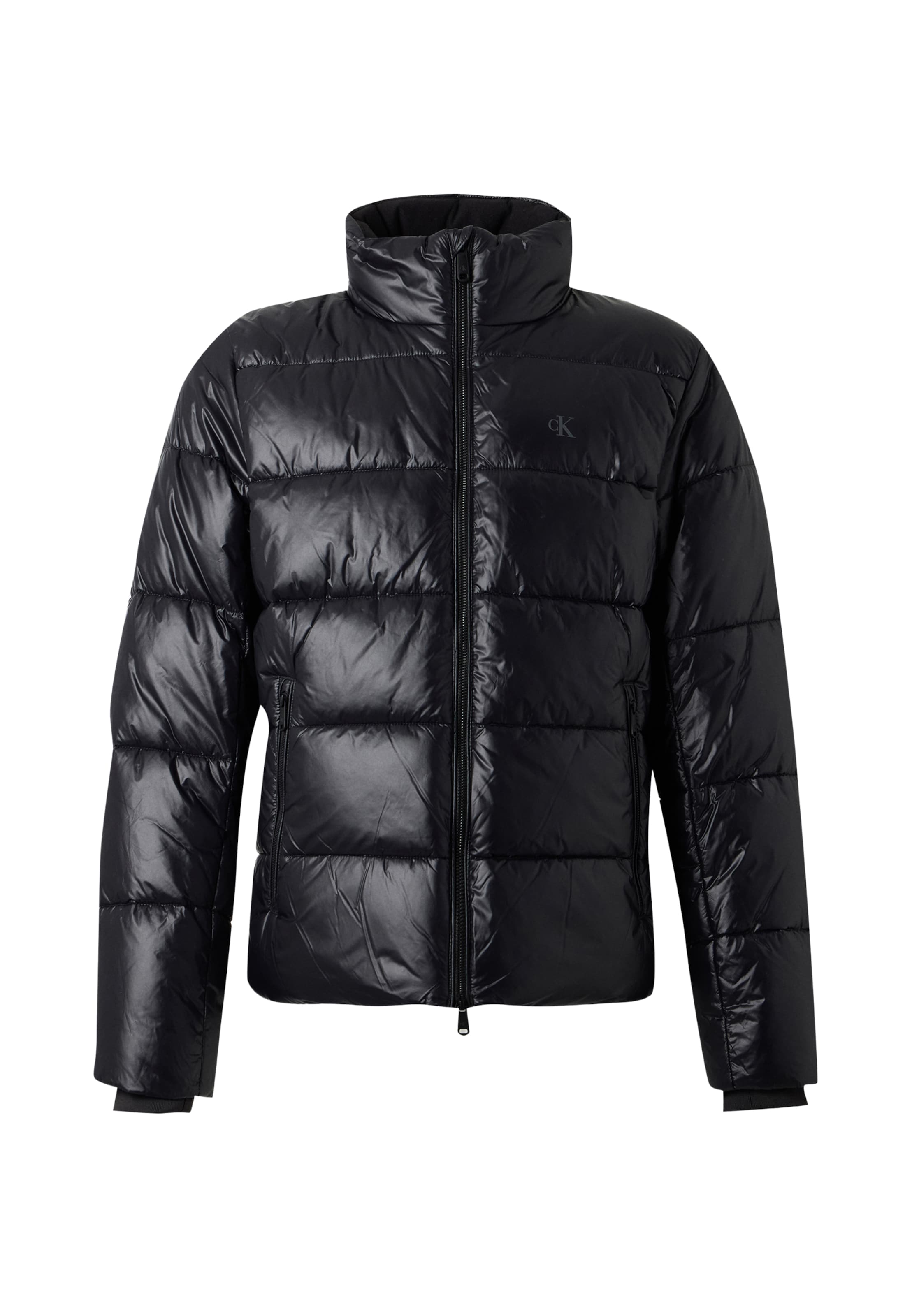 Giacca invernale di Calvin Klein Jeans in nero: frontale