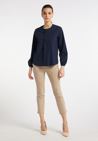 DreiMaster Klassik Blouse 'Colina' in Blauw