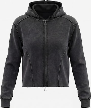 Veste de survêtement myMo ROCKS en gris : devant