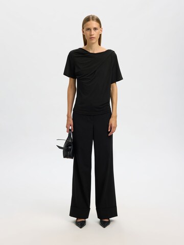 SELECTED - Camiseta en negro