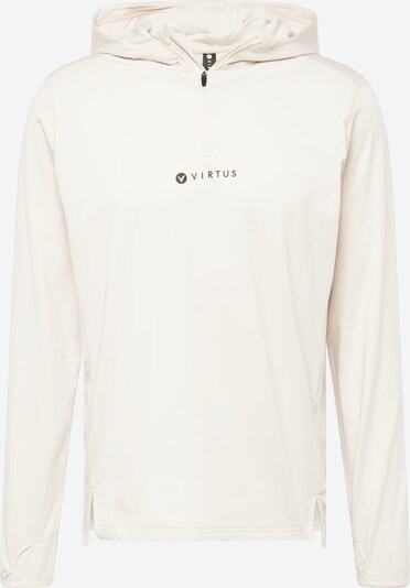 Virtus Sportsweatshirt 'Bale' in de kleur Zwart / Offwhite, Productweergave