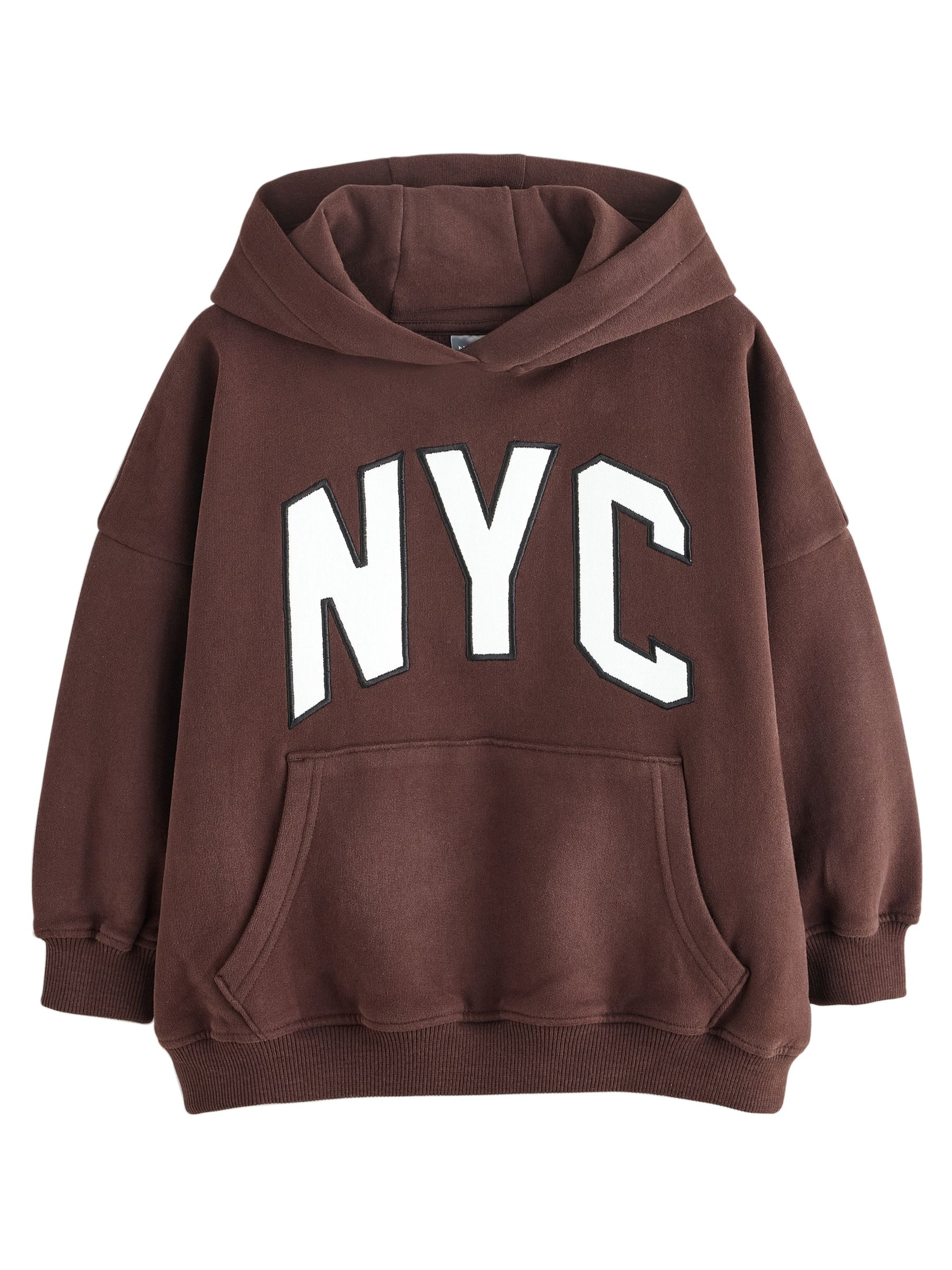 Next Majica | rjava barva: sprednja stran