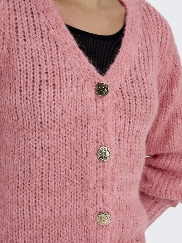 ONLY Knit Cardigan 'Minni' in Pink