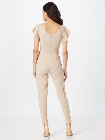 WAL G. Jumpsuit 'TAMMY' i beige