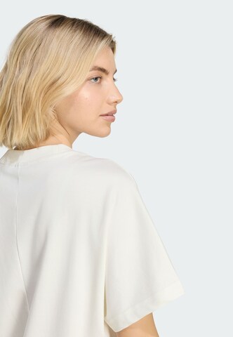 T-shirt fonctionnel 'Soft Lux' ADIDAS SPORTSWEAR en blanc