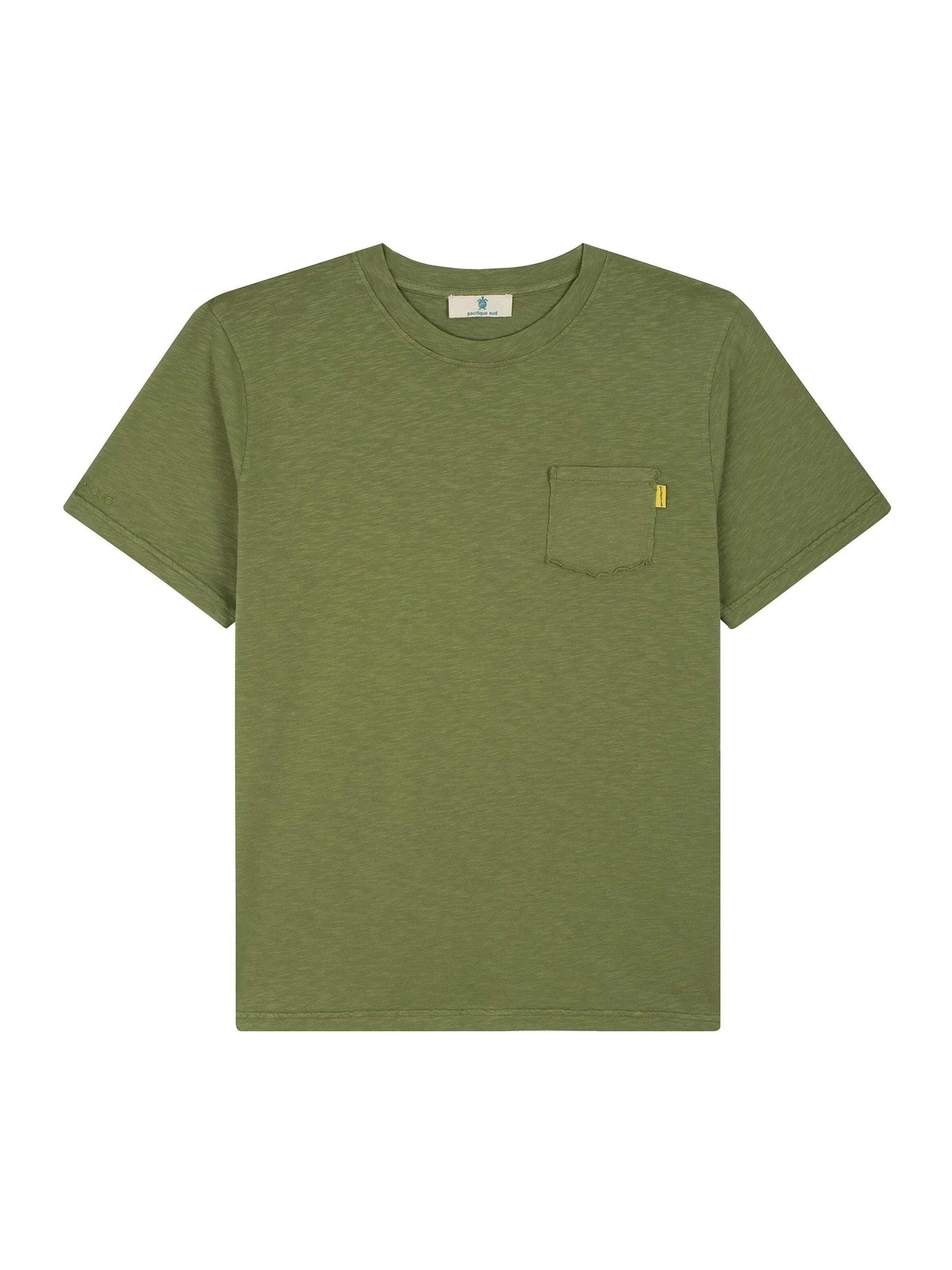 T-Shirt 'Pacific' Pacifique Sud en vert : devant