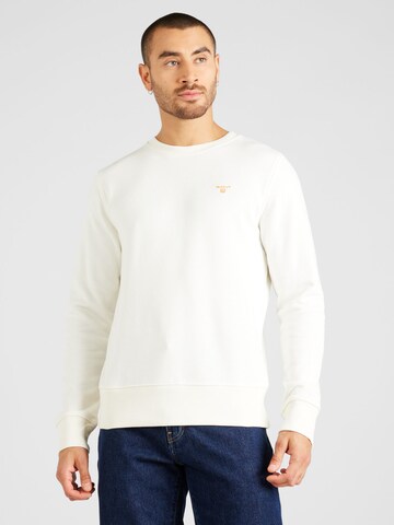 GANT Sweatshirt in Weiß: Vorderseite