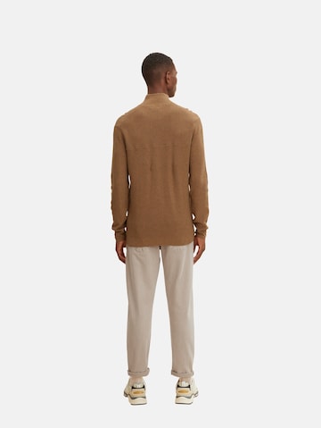 TOM TAILOR Sweater in Brown