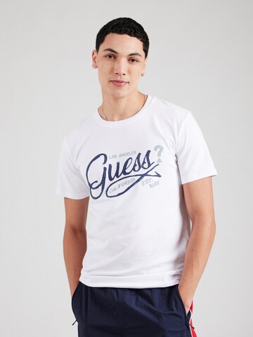 GUESS T-Shirt in Weiß: Vorderseite