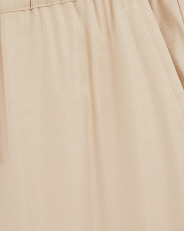 WE Fashion Wide Leg Housut värissä beige