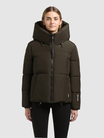 khujo - Chaqueta de invierno 'Audrey2' en verde: frente
