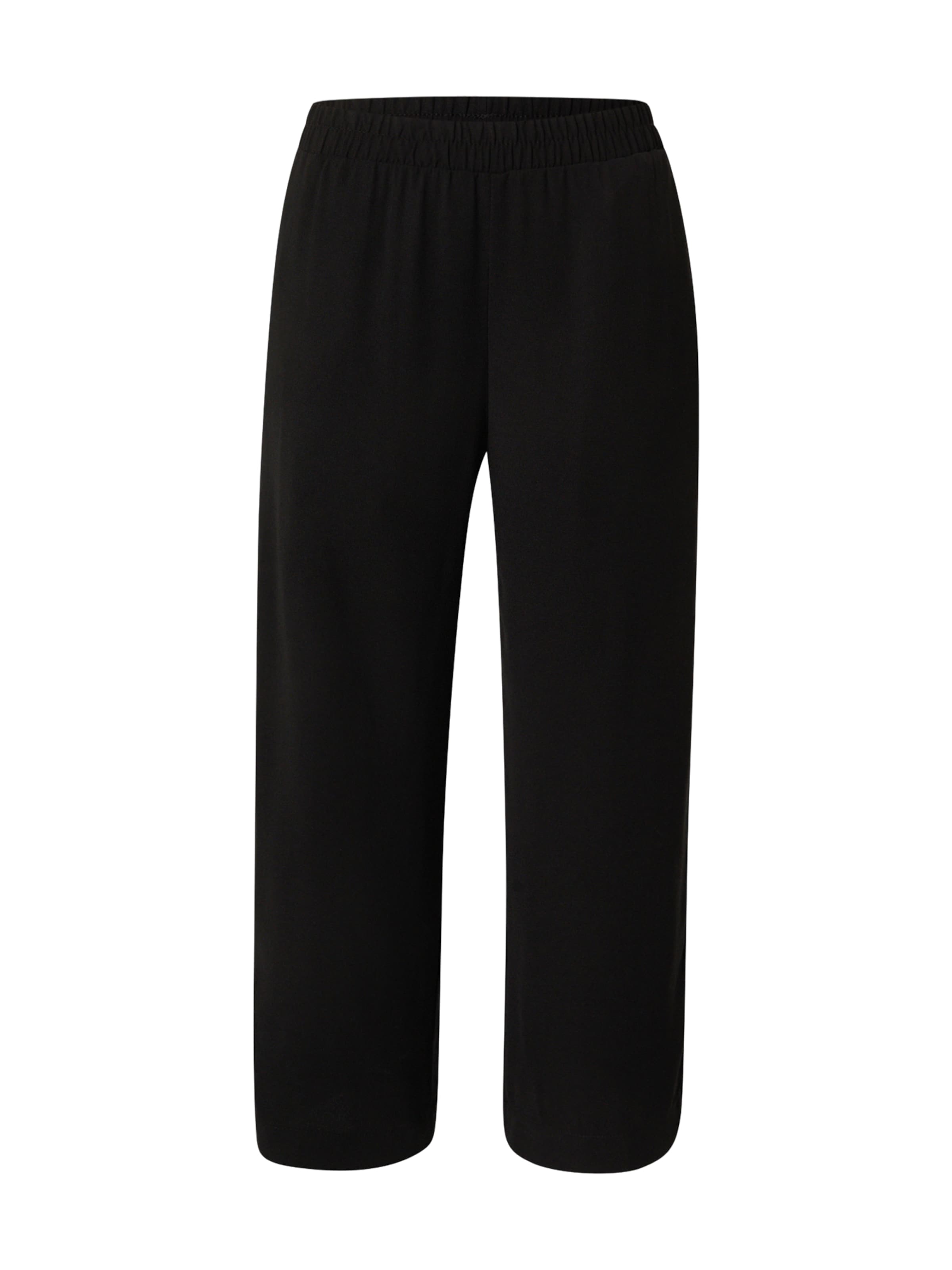 Lindex Wide leg Pants 'Bella' in Black: front