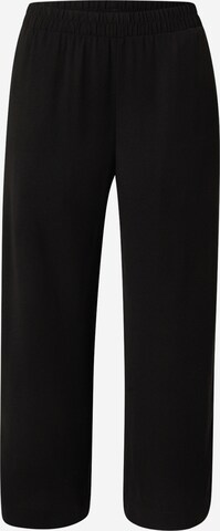 Wide Leg Pantalon 'Bella' Lindex en noir : devant