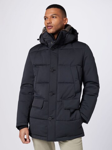 STRELLSON Winter jacket 'Plaza' in Black: front