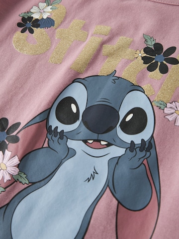 NAME IT - Camisola 'NMFJINA STITCH' em roxo