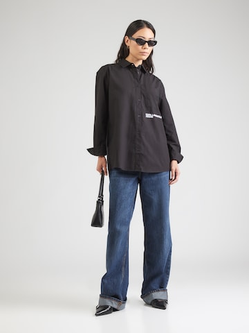 KARL LAGERFELD JEANS Blouse in Zwart