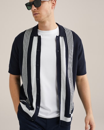 Coupe regular Chemise WE Fashion en bleu
