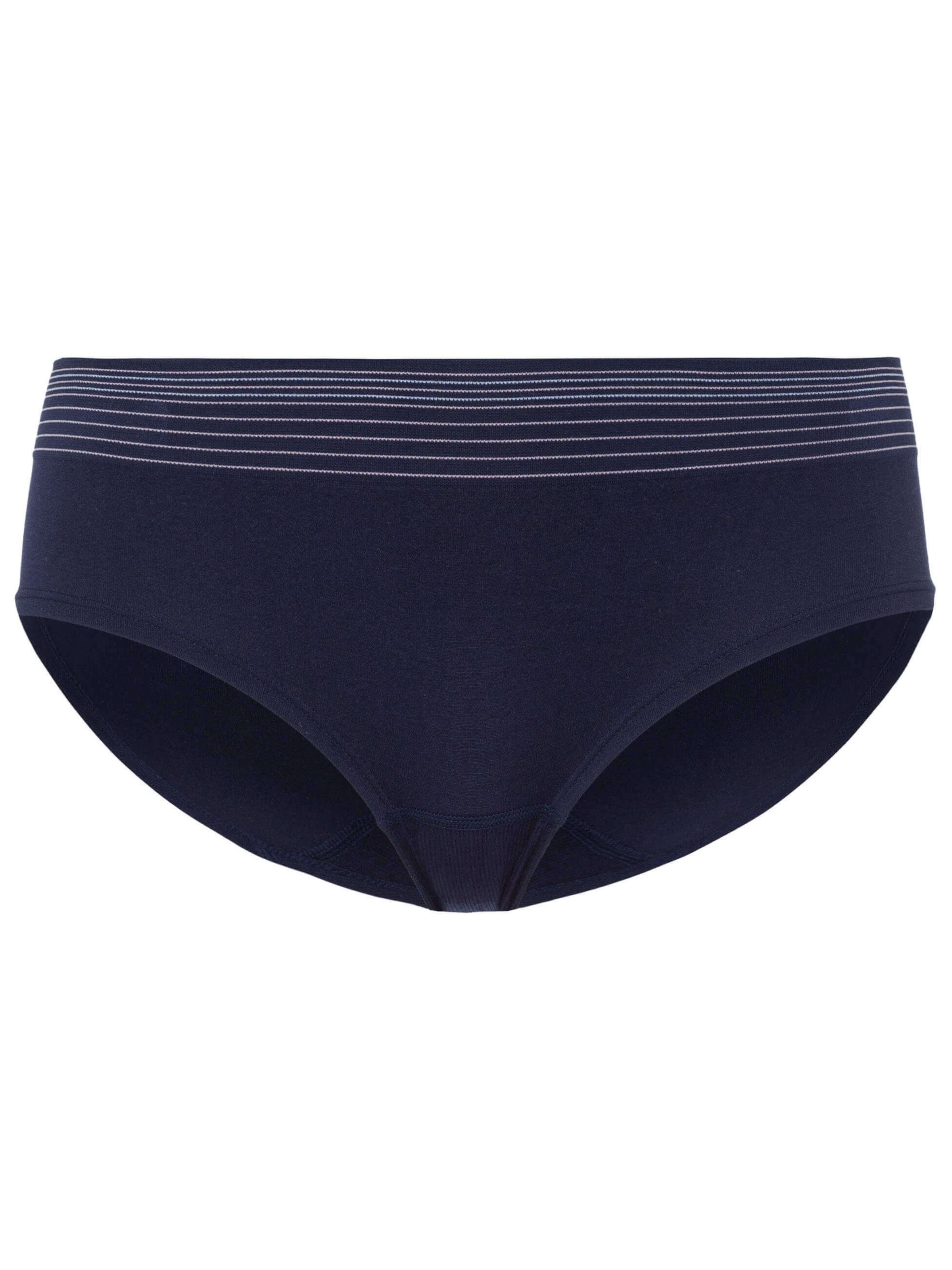 BeeDees Panty 'Slip Comfee Hipster' in Blue: front