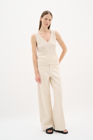 InWear Wide leg Jeans in Beige