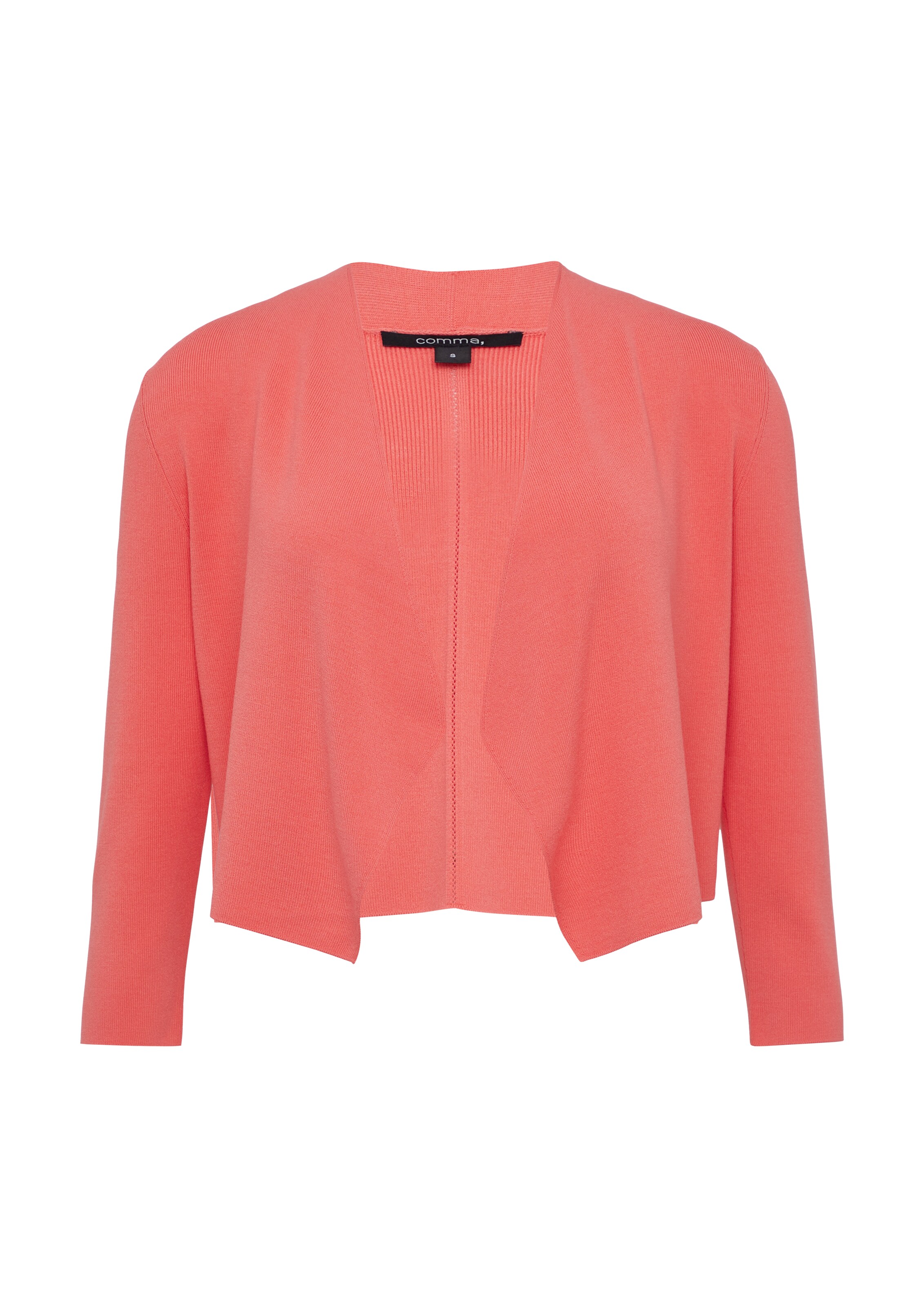 COMMA Strickjacke in Pink: Vorderseite