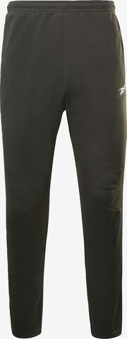 Regular Pantalon de sport Reebok en noir