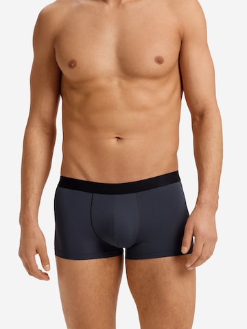 Hanro Trunks 'Micro Touch' in Blau: Vorderseite