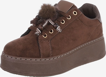 Ital-Design Sneakers in Brown: front