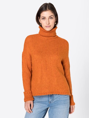 JDY Sweater 'DINEA' in Orange: front