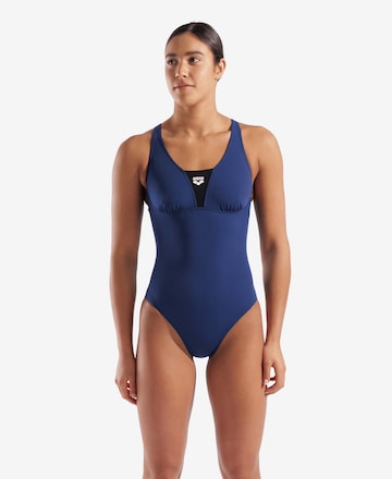 ARENA Uimapuku 'CONTROL PRO' värissä sininen: etupuoli