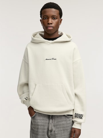 Pull&Bear Sweatshirt i beige