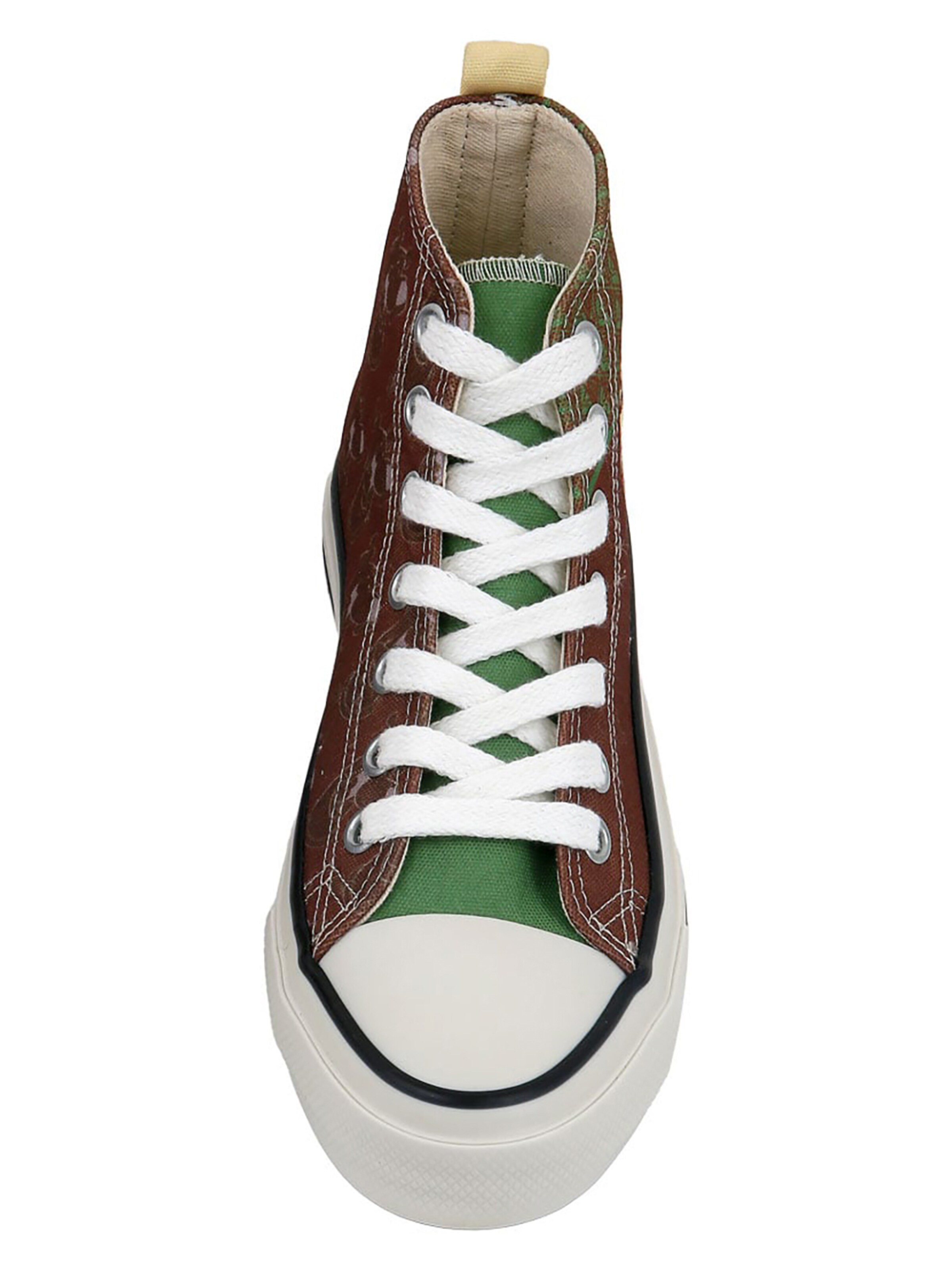 DOGO High-Top Sneakers in Brown