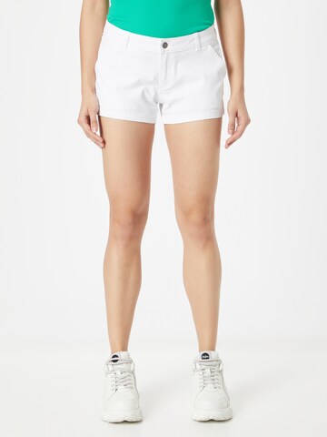 HOLLISTER Regular Chino trousers in White: front