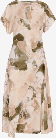 Usha - Vestido en beige: frente