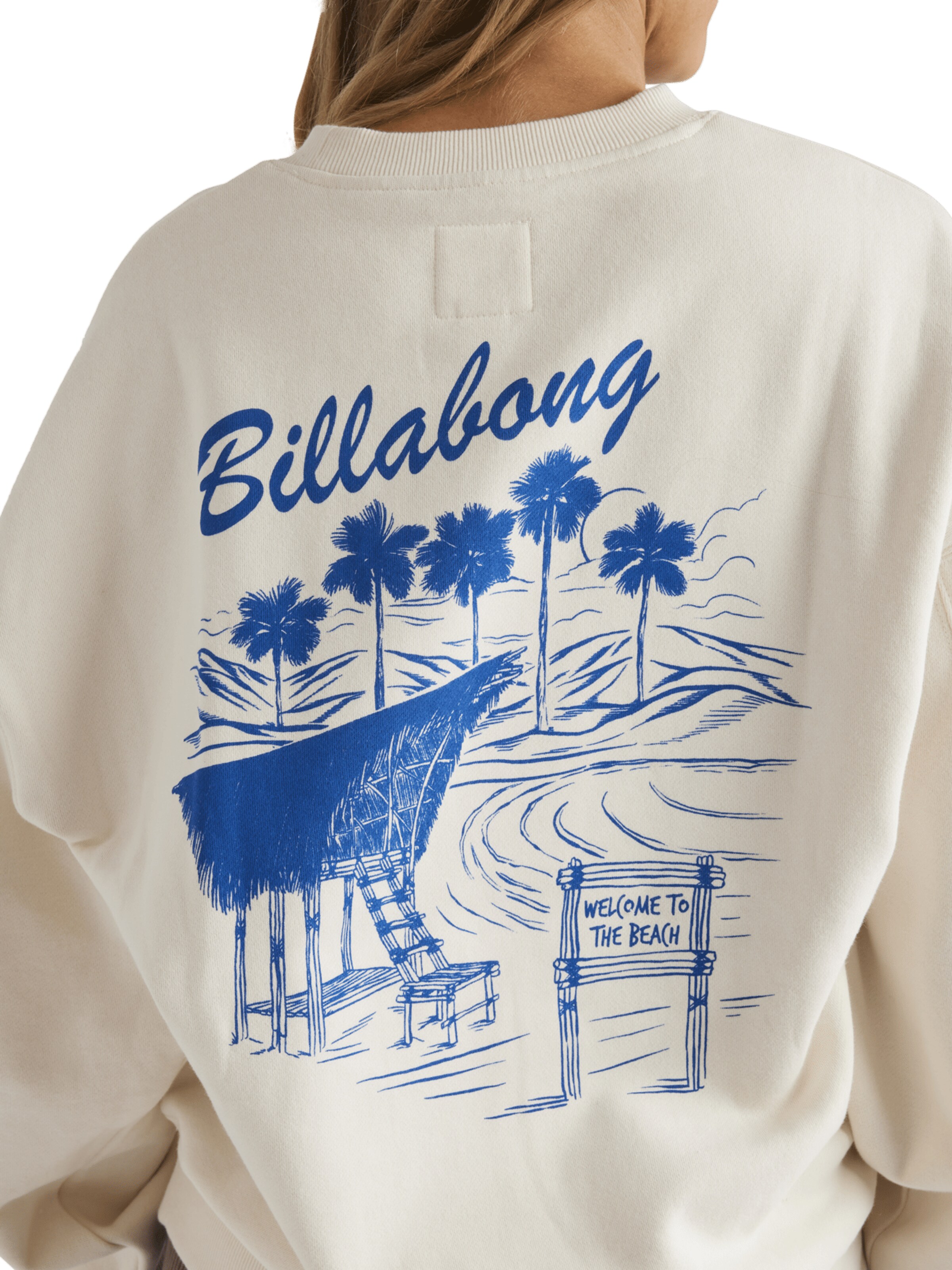 BILLABONG Sweatshirt in Weiß