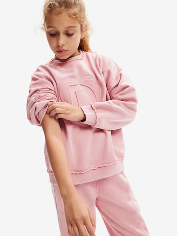 Desigual Sweatshirt in Roze