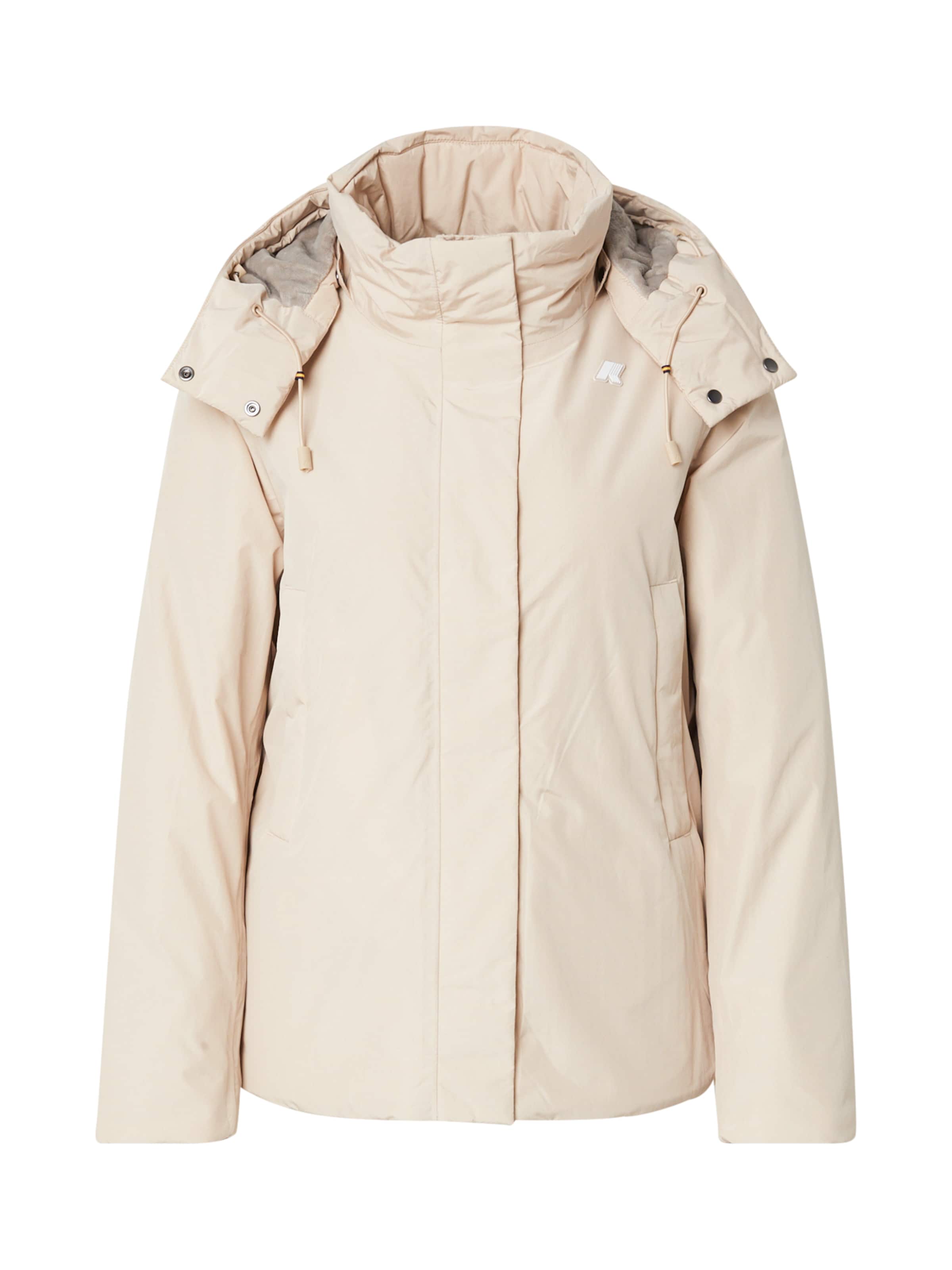 K-Way Φθινοπωρινό και ανοιξιάτικο μπουφάν 'MARLETTE' σε ροζ: μπροστά