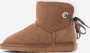 Gooce Snow boots 'Rumba' in Brown: front