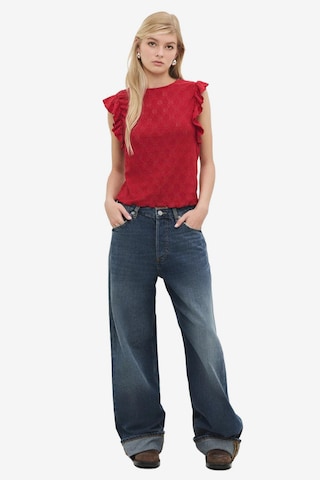 No Matter What Blouse in Red