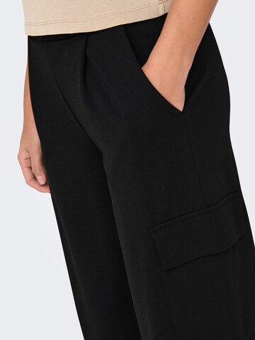Jaqueline de Yong Baggy Broek 'geggo' in Zwart