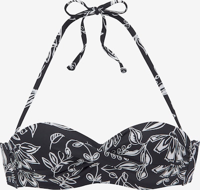 VIVANCE by LASCANA Bikinitoppi koossa 90/C värissä musta / valkoinen, Tuotenäkymä