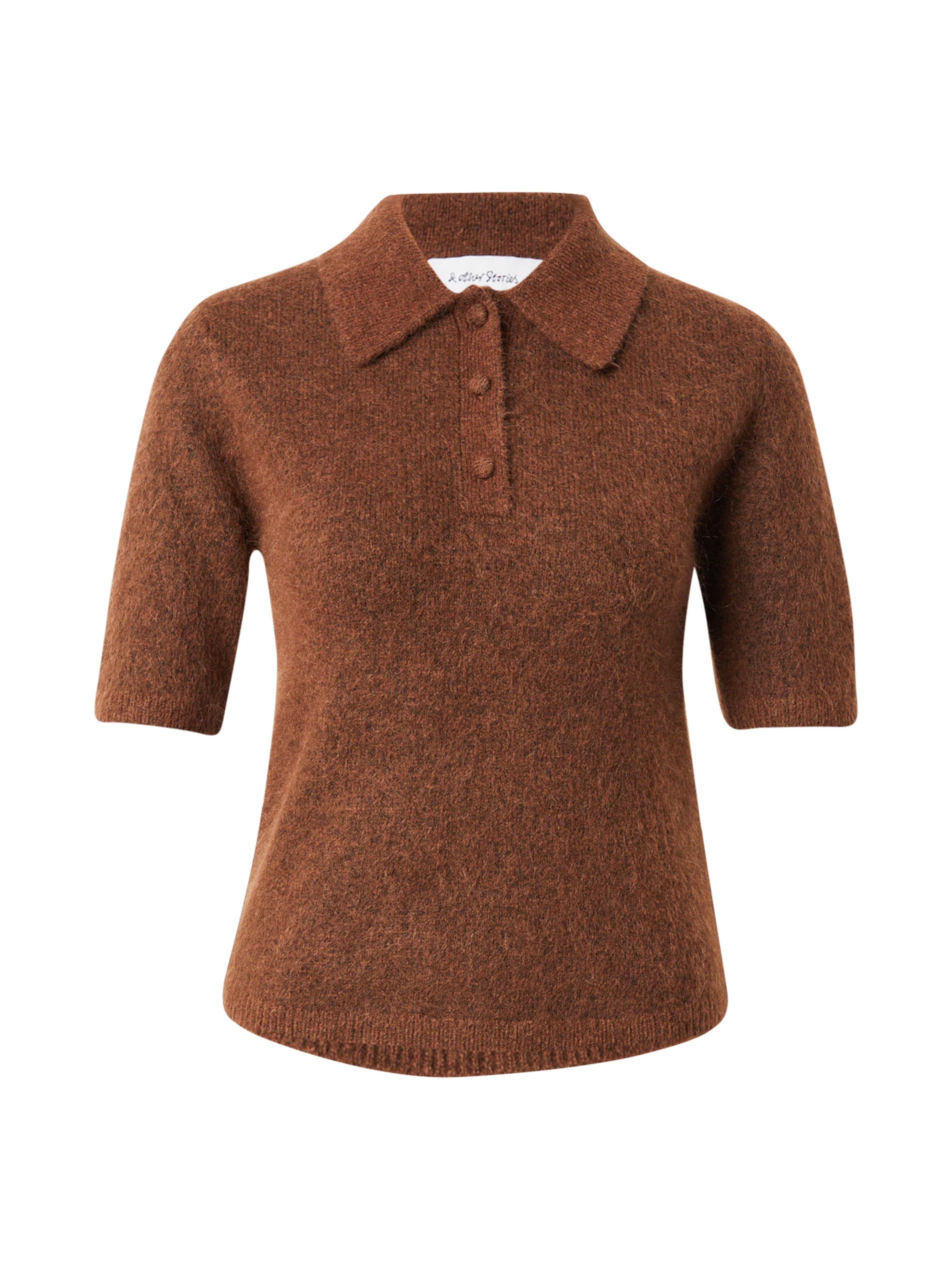 & Other Stories - Jersey en marrón: frente