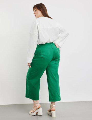 SAMOON Regular Pants in Green