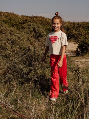 Wide Leg Pantalon Looxs Revolution en rouge