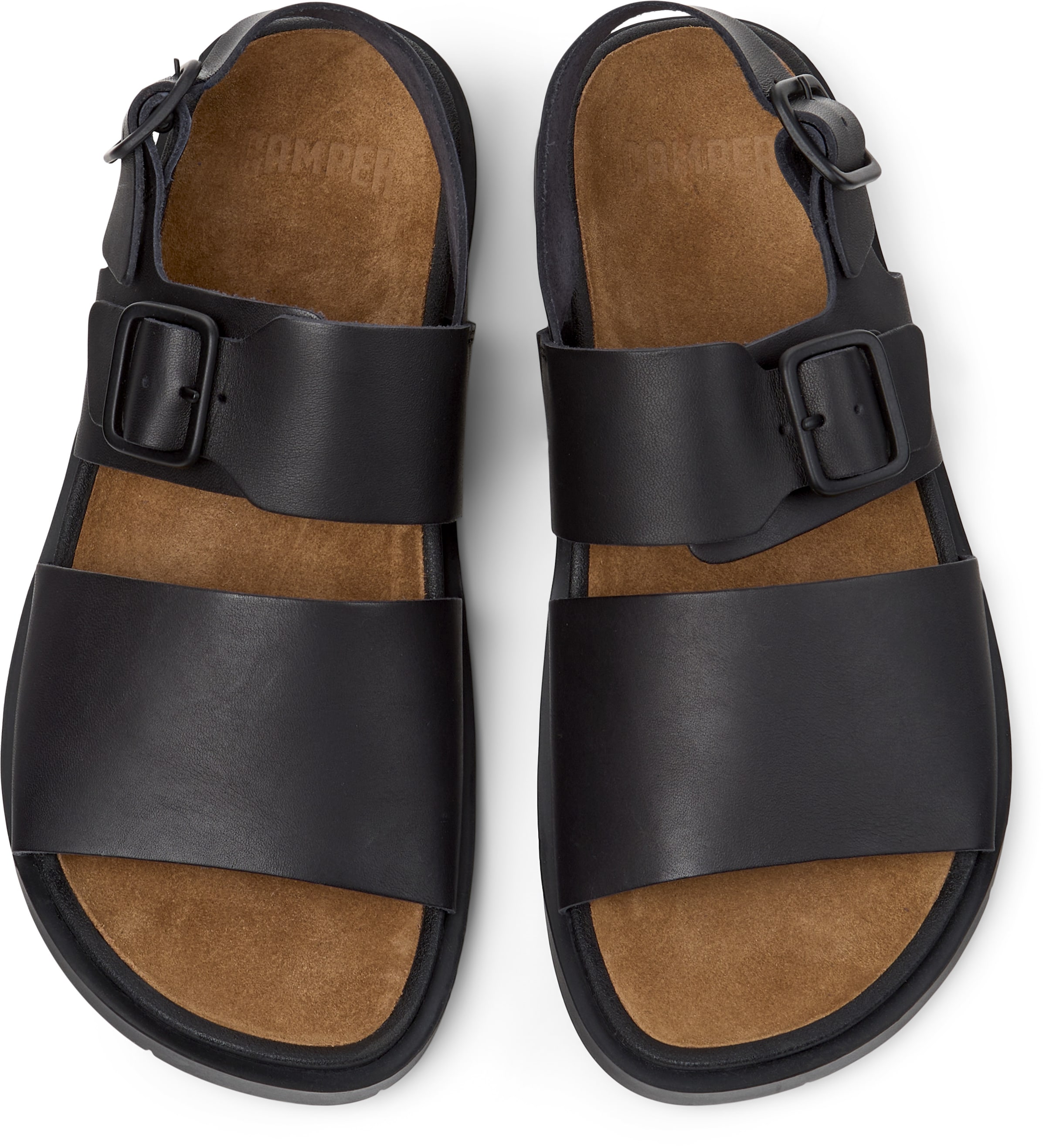 Sandalo 'Lluc' di CAMPER in nero