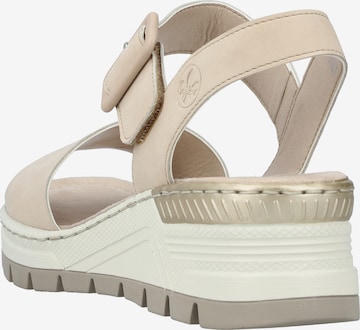 Rieker - Sandalias en beige